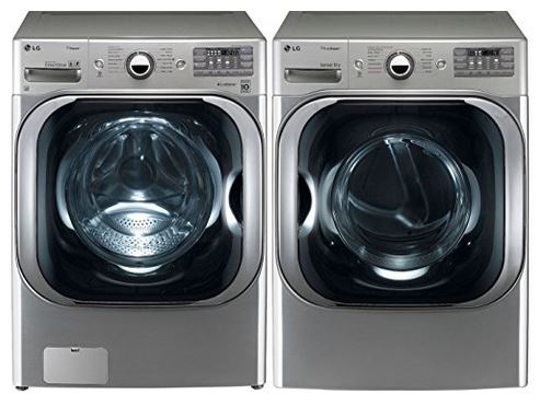 LG WM8000 and DLEX8000 Stackable Washer and Dryer